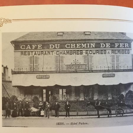 Hotel Du Chemin De Fer Sens Dış mekan fotoğraf